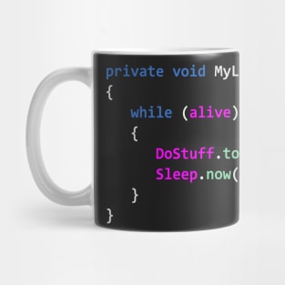 Sleep.now(); Mug